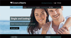 Desktop Screenshot of oceanofhearts.com